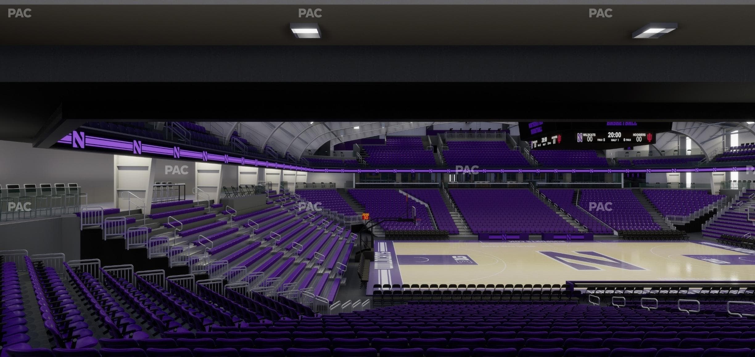 Welsh-Ryan Arena - Section 109 Seat View