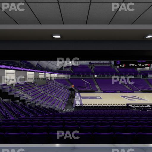 Welsh-Ryan Arena - Section 109 Seat View