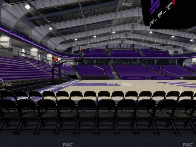 Welsh-Ryan Arena - Section 109 Seat View Welsh-Ryan Arena - Section 109 Seat View