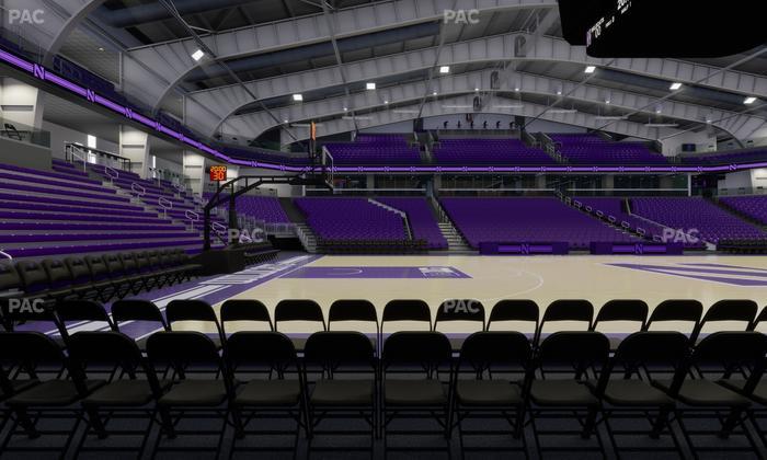 Welsh-Ryan Arena - Section 109 Seat View