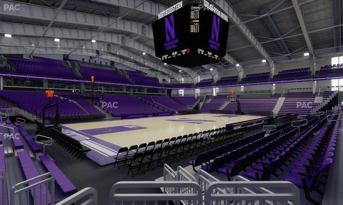 Welsh-Ryan Arena - Section 110 Seat View