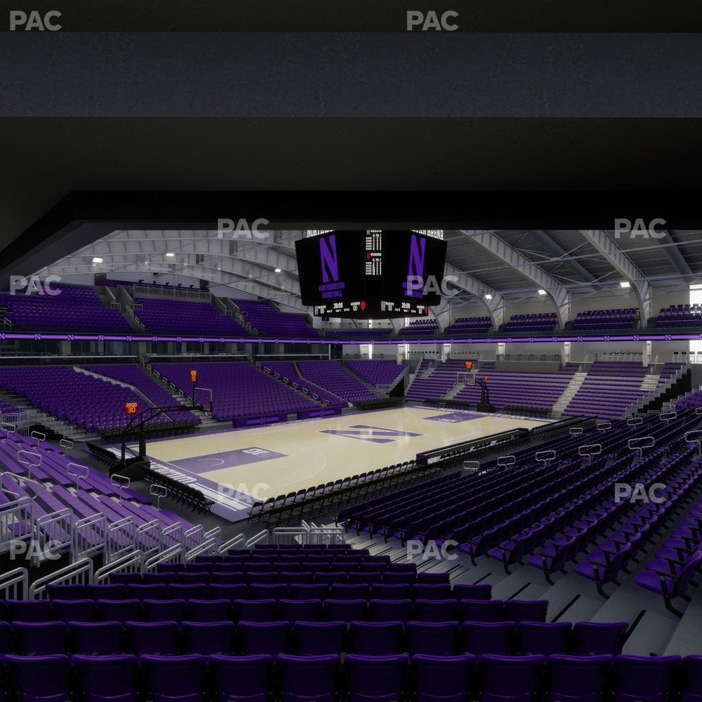 Welsh-Ryan Arena - Section 110 Seat View