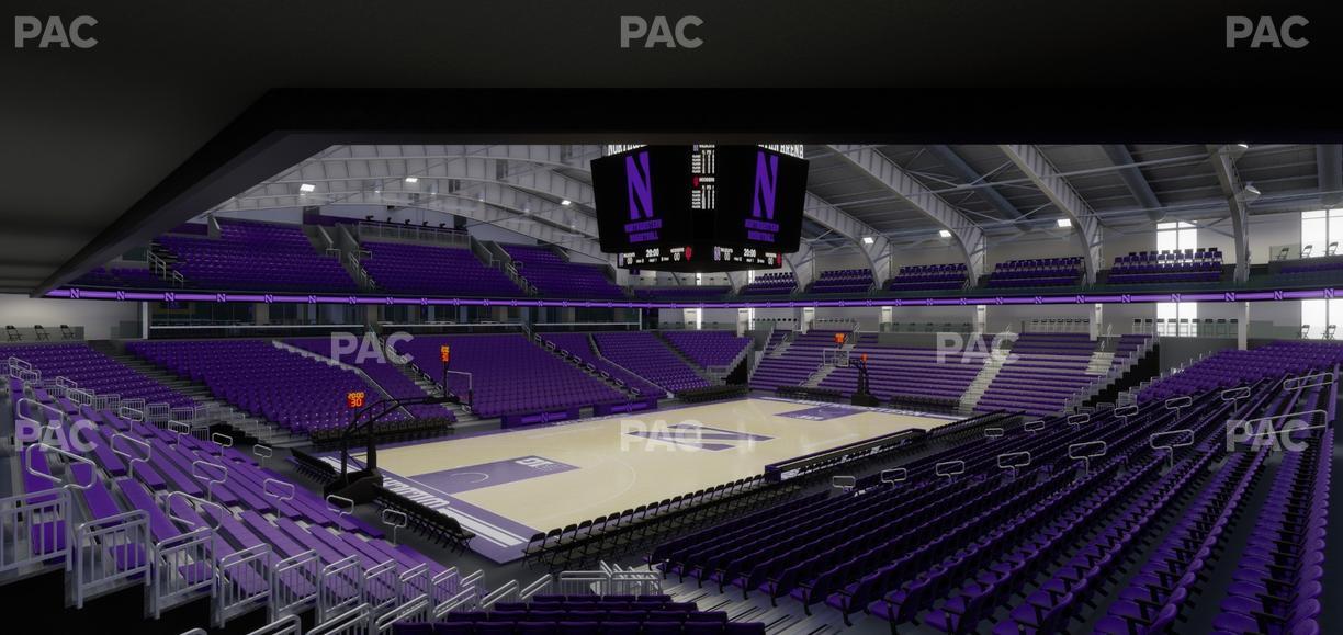 Welsh-Ryan Arena - Section 110 Seat View