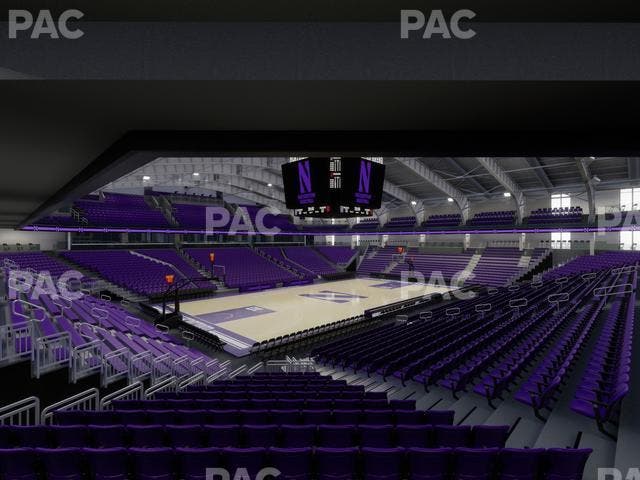 Welsh-Ryan Arena - Section 110 Seat View