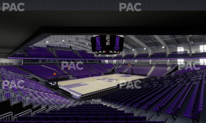 Welsh-Ryan Arena - Section 110 Seat View