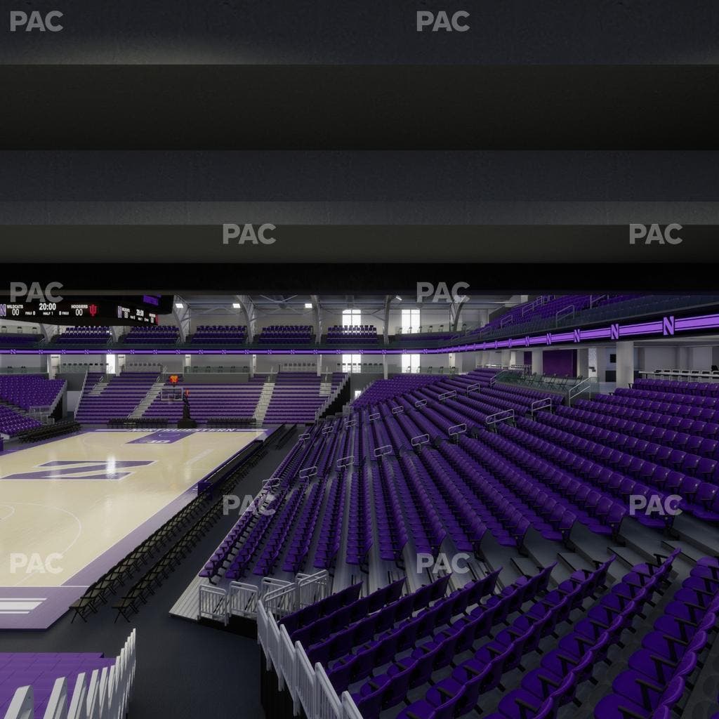 Welsh-Ryan Arena - Section 111 Seat View
