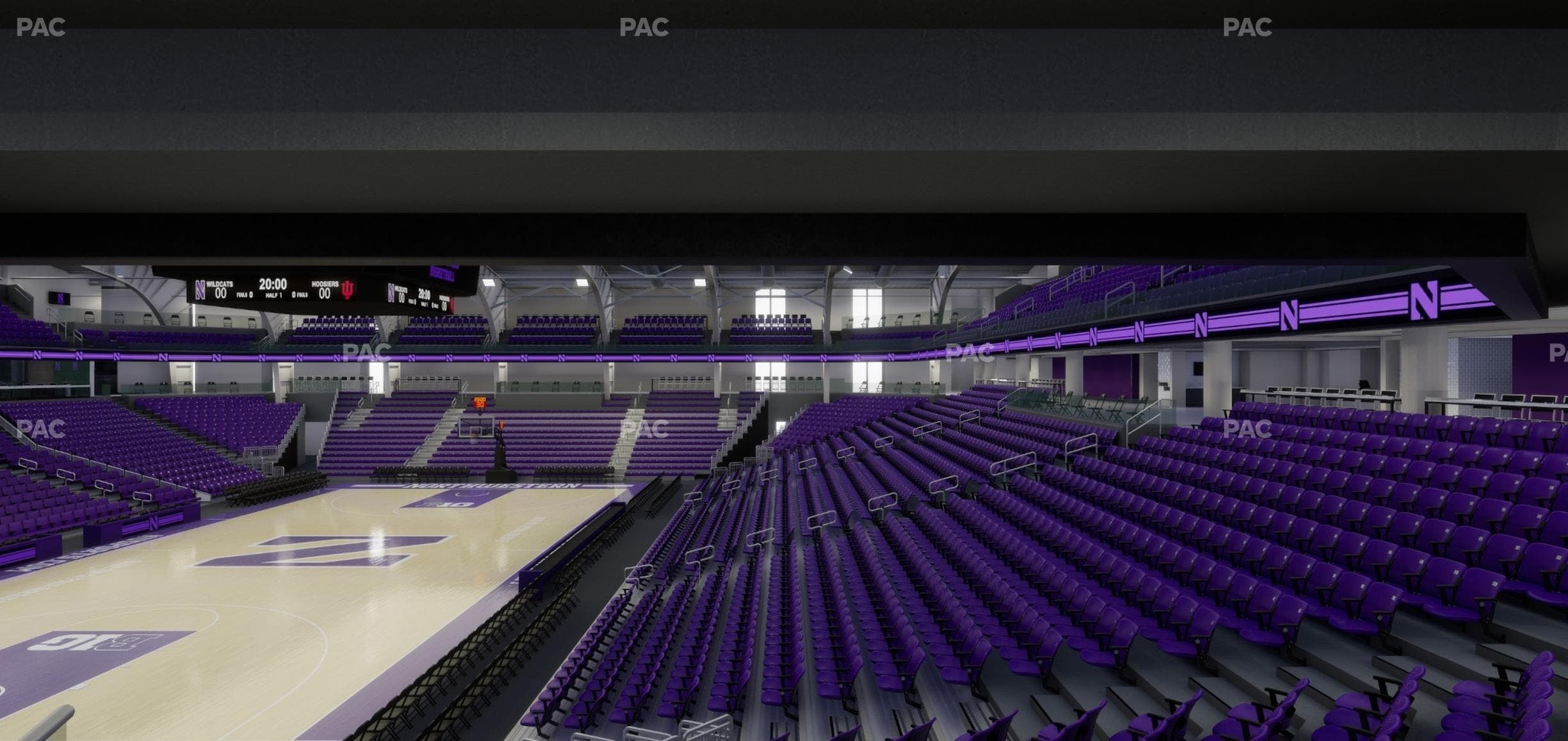 Welsh-Ryan Arena - Section 111 Seat View