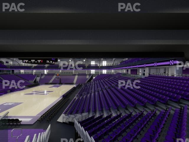 Welsh-Ryan Arena - Section 111 Seat View