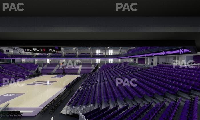 Welsh-Ryan Arena - Section 111 Seat View
