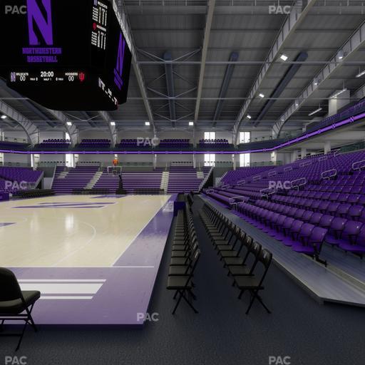 Welsh-Ryan Arena - Section 111 Seat View