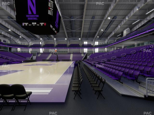Welsh-Ryan Arena - Section 111 Seat View Welsh-Ryan Arena - Section 111 Seat View