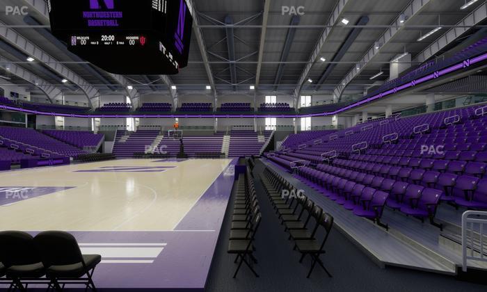 Welsh-Ryan Arena - Section 111 Seat View