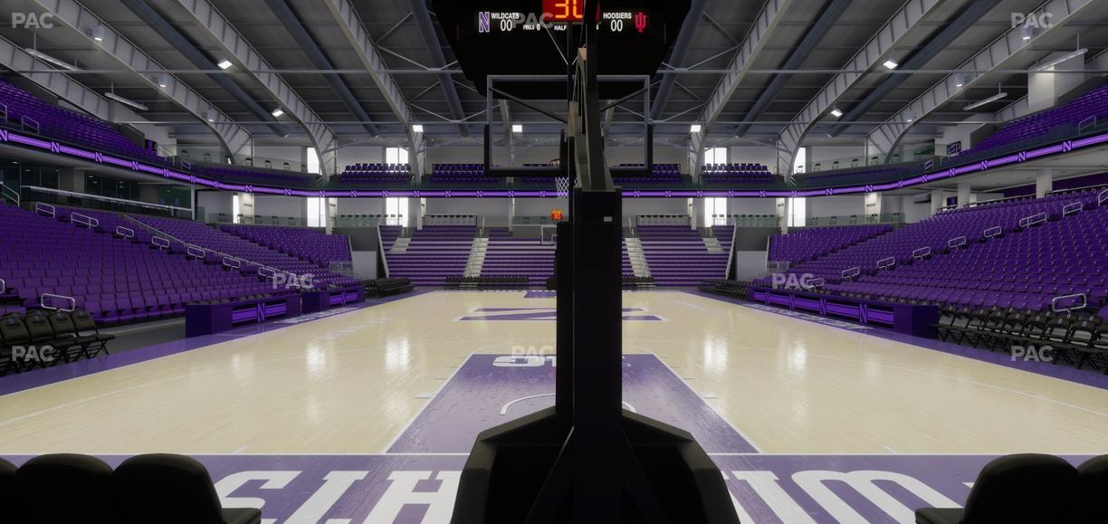Welsh-Ryan Arena - Section 112 Seat View