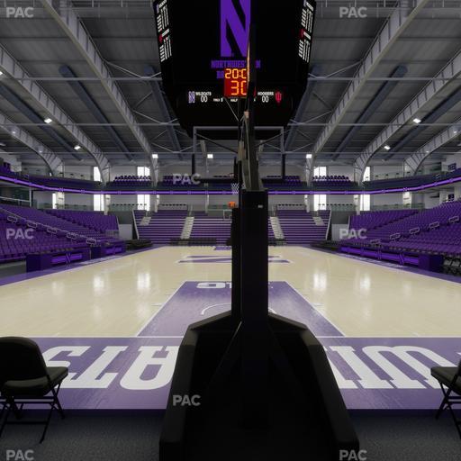 Welsh-Ryan Arena - Section 112 Seat View