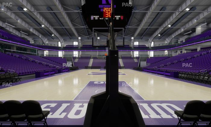 Welsh-Ryan Arena - Section 112 Seat View