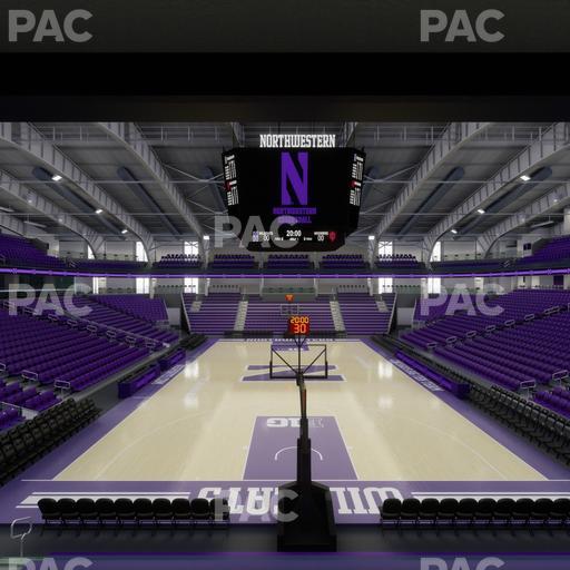 Welsh-Ryan Arena - Section 112 Seat View