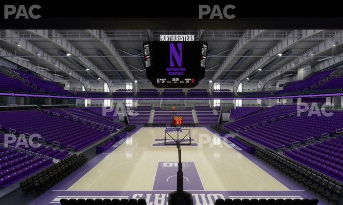 Welsh-Ryan Arena - Section 112 Seat View