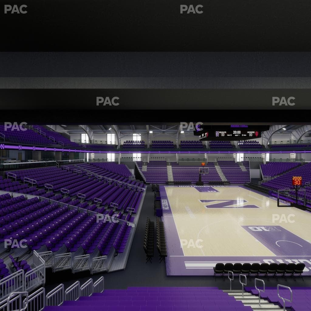 Welsh-Ryan Arena - Section 113 Seat View