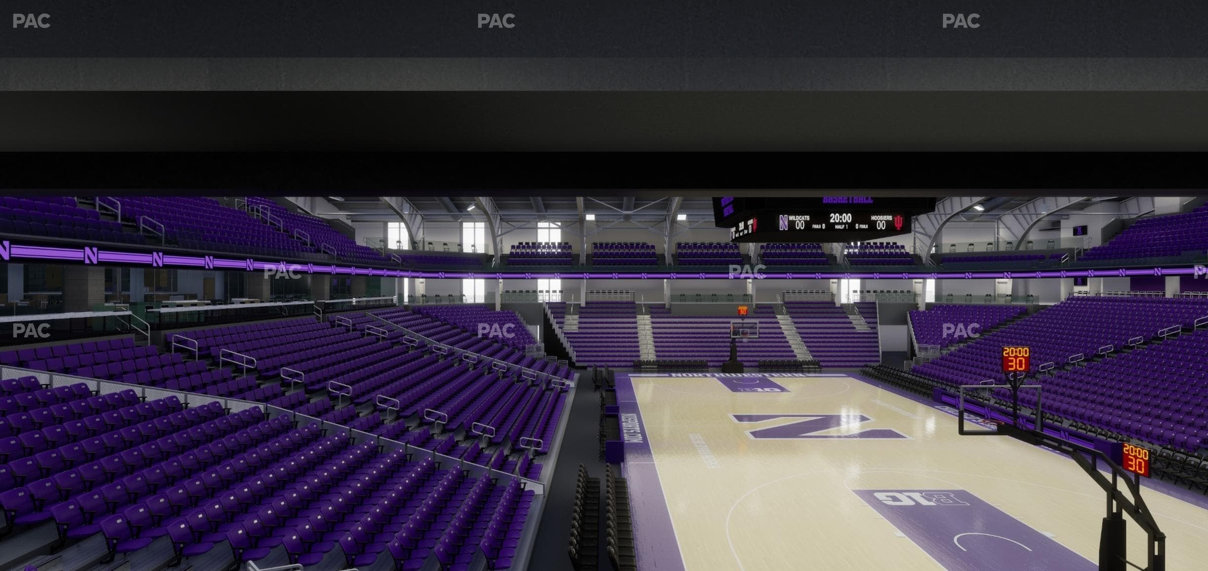 Welsh-Ryan Arena - Section 113 Seat View