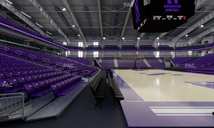 Welsh-Ryan Arena - Section 113 Seat View