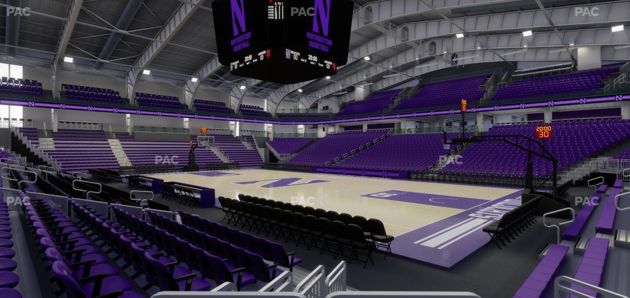 Welsh-Ryan Arena - Section 114 Seat View