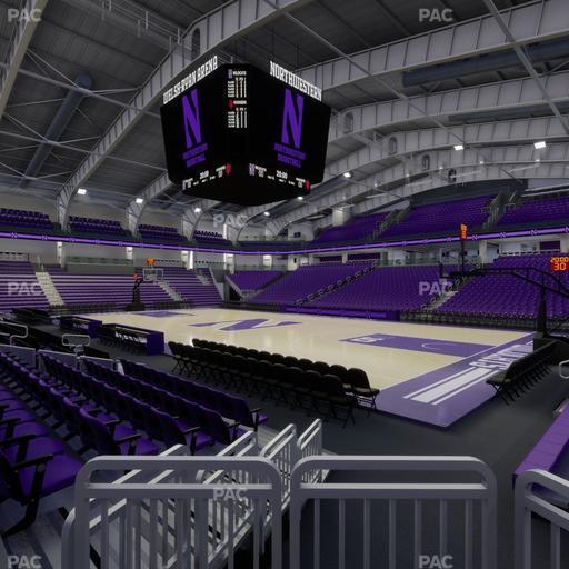 Welsh-Ryan Arena - Section 114 Seat View