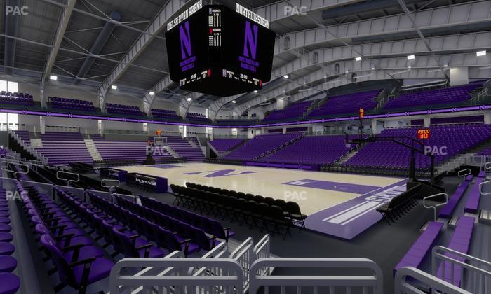 Welsh-Ryan Arena - Section 114 Seat View