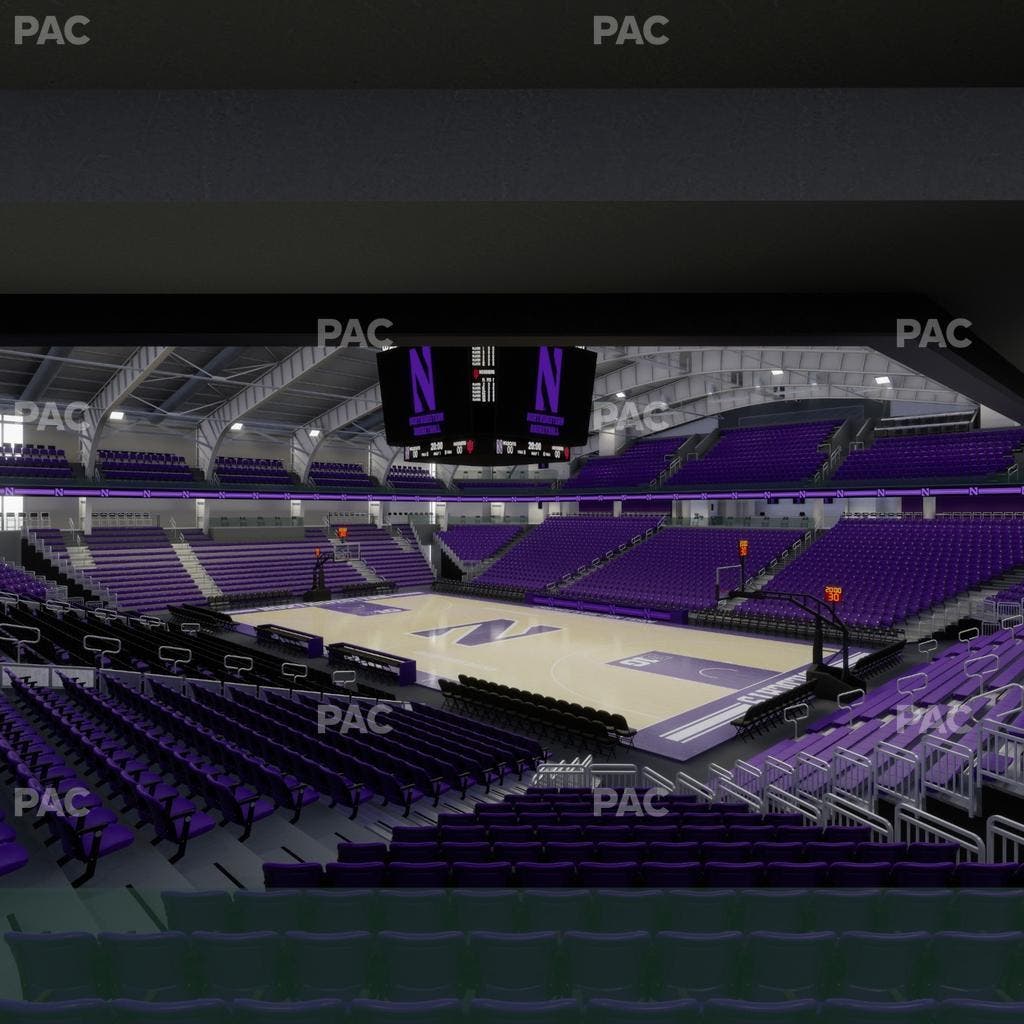 Welsh-Ryan Arena - Section 114 Seat View