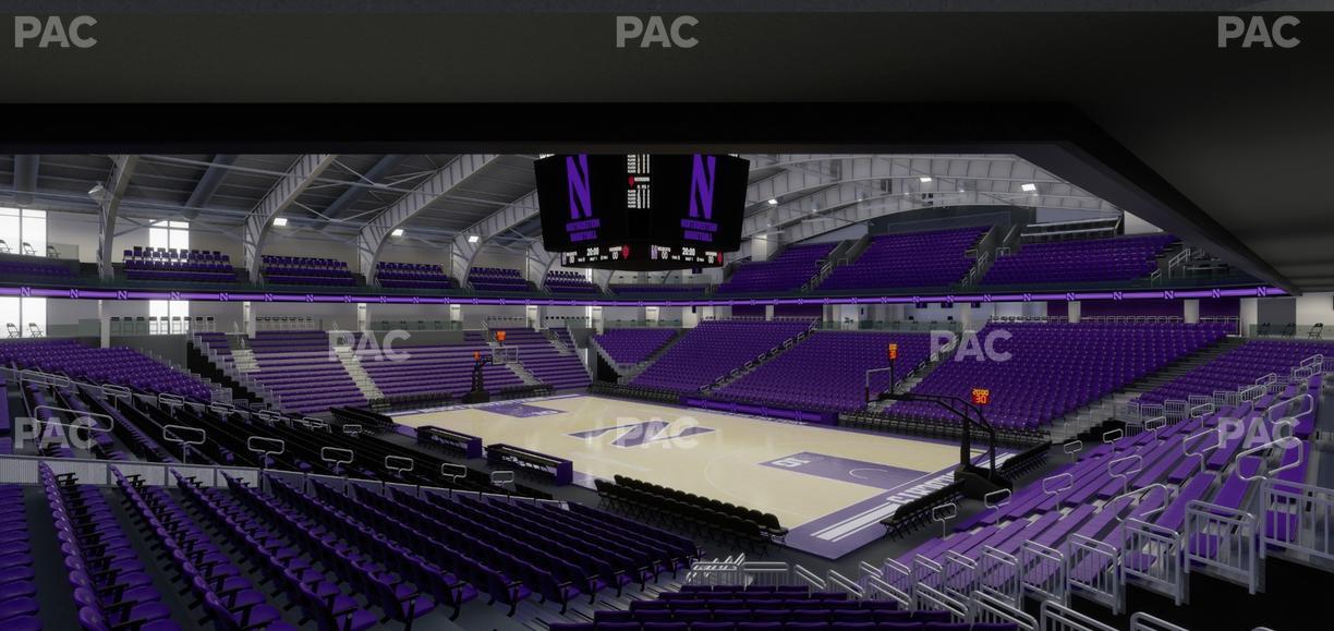 Welsh-Ryan Arena - Section 114 Seat View