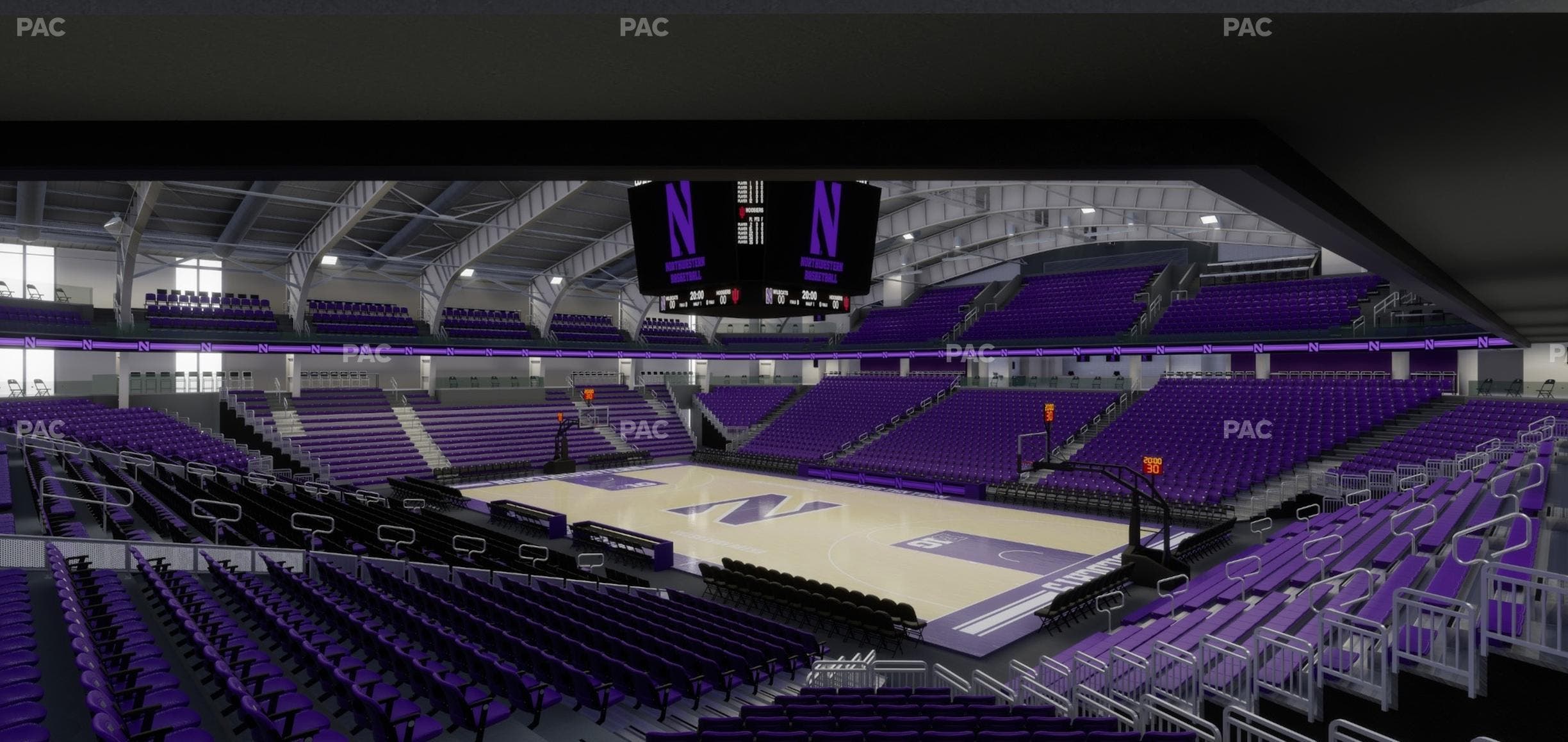 Welsh-Ryan Arena - Section 114 Seat View