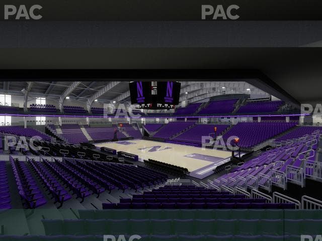 Welsh-Ryan Arena - Section 114 Seat View