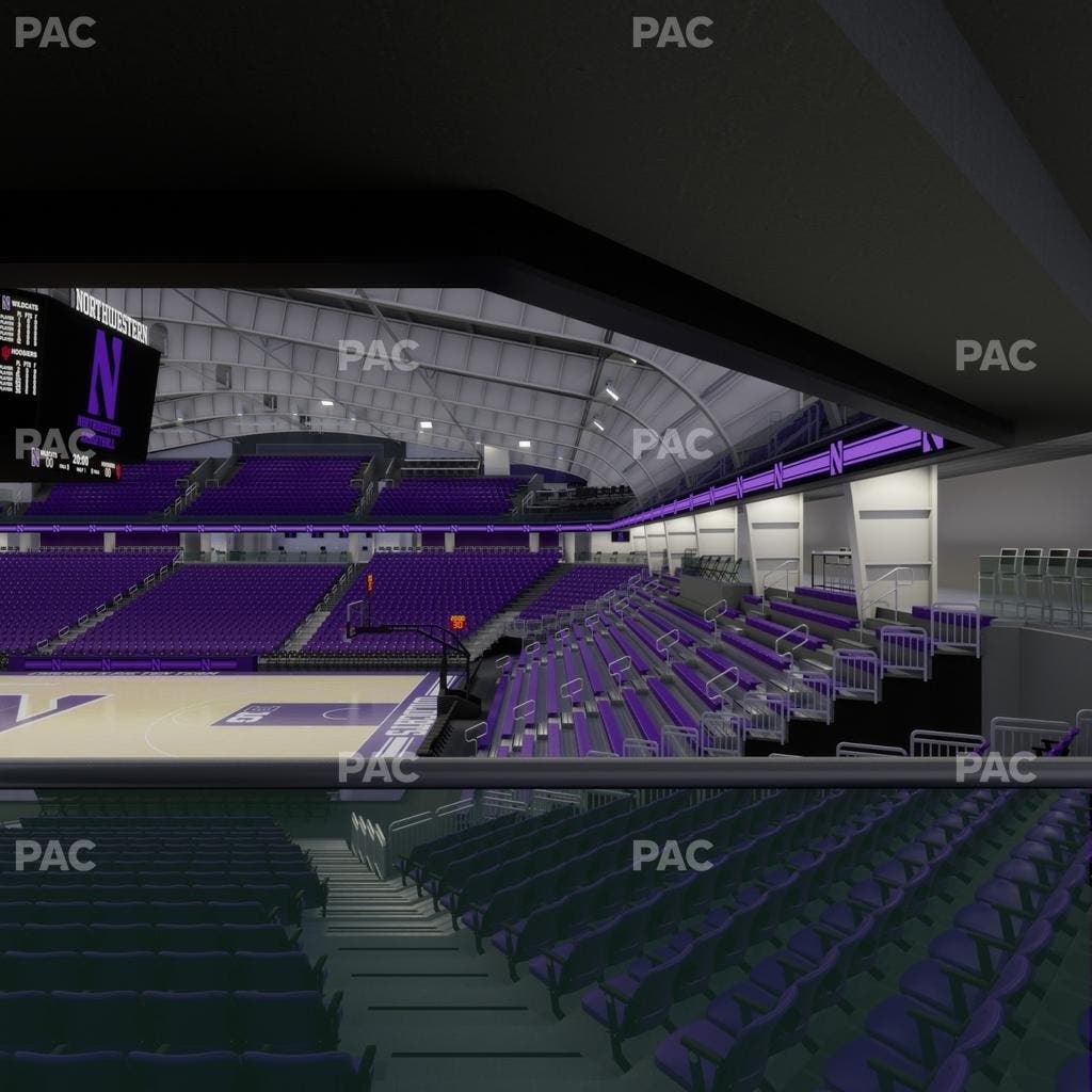 Welsh-Ryan Arena - Section 115 Seat View