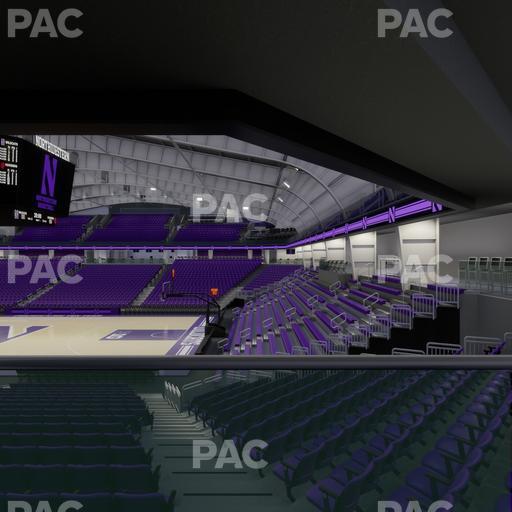 Welsh-Ryan Arena - Section 115 Seat View