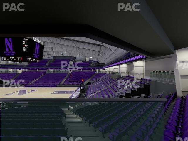 Welsh-Ryan Arena - Section 115 Seat View