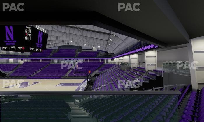 Welsh-Ryan Arena - Section 115 Seat View