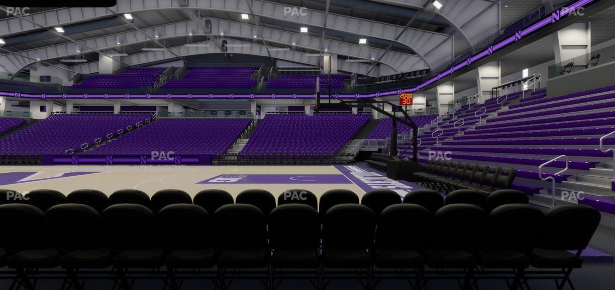 Welsh-Ryan Arena - Section 115 Seat View