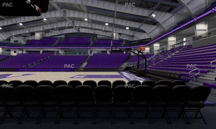 Welsh-Ryan Arena - Section 115 Seat View