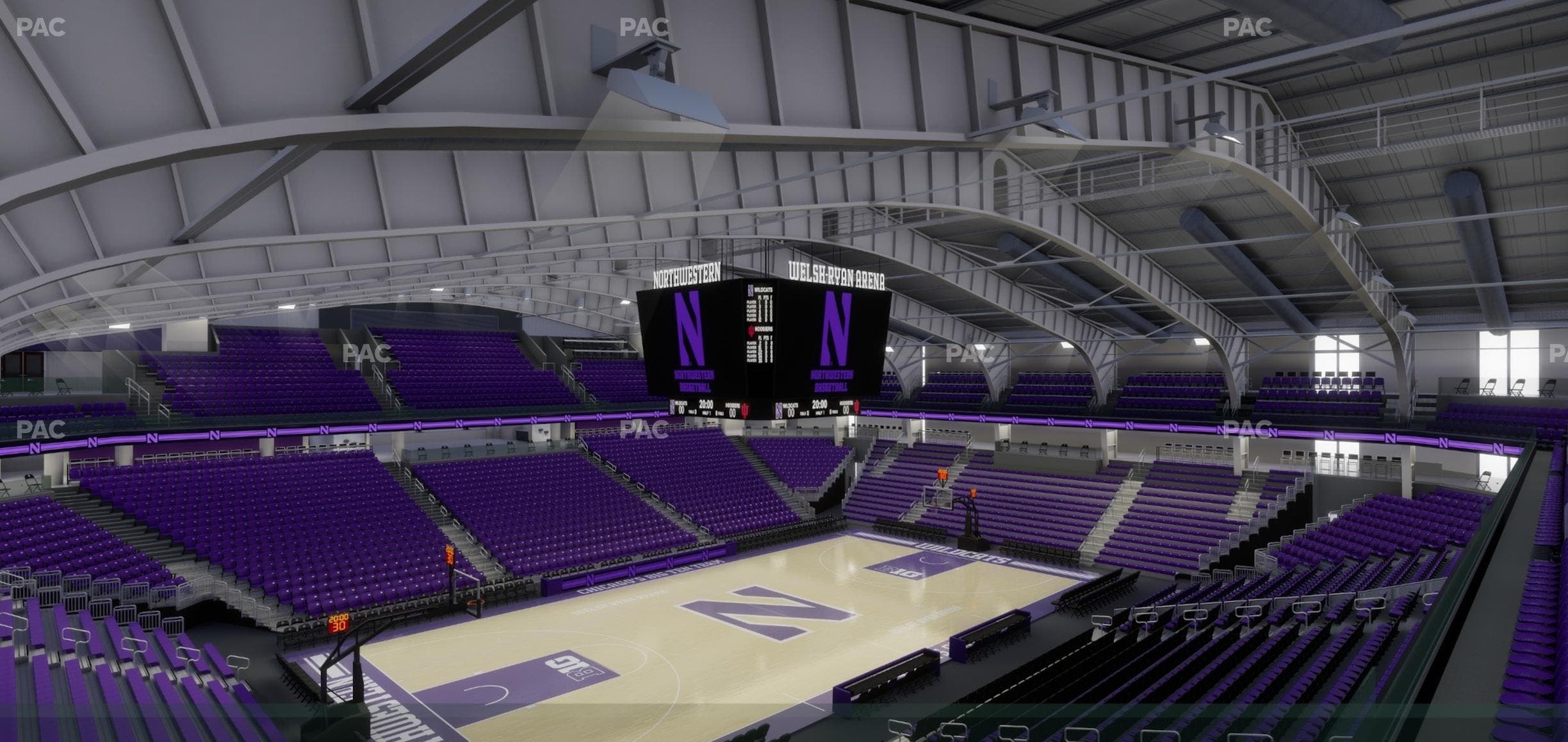Welsh-Ryan Arena - Section 201 Seat View