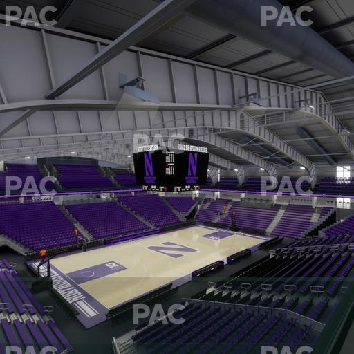 Welsh-Ryan Arena - Section 201 Seat View