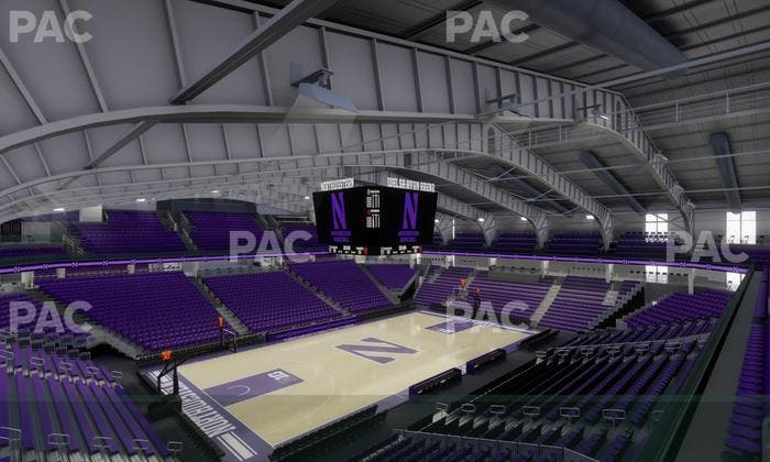 Welsh-Ryan Arena - Section 201 Seat View