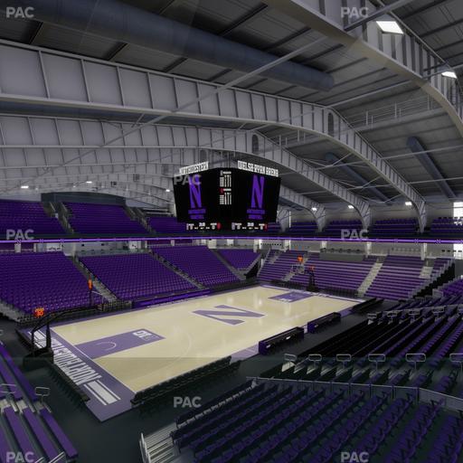 Welsh-Ryan Arena - Section 201 Seat View