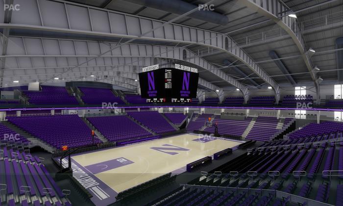Welsh-Ryan Arena - Section 201 Seat View