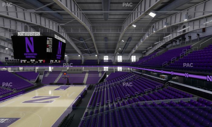 Welsh-Ryan Arena - Section 202 Seat View
