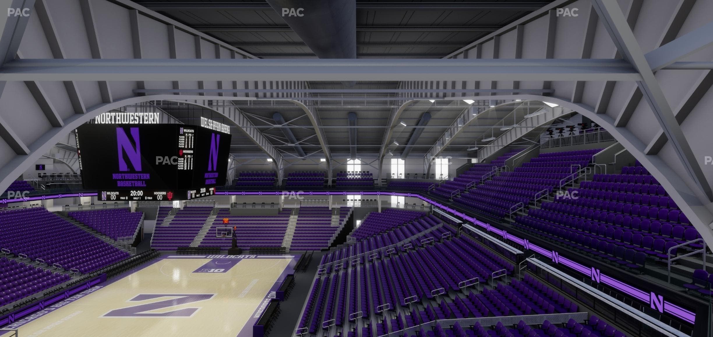 Welsh-Ryan Arena - Section 202 Seat View