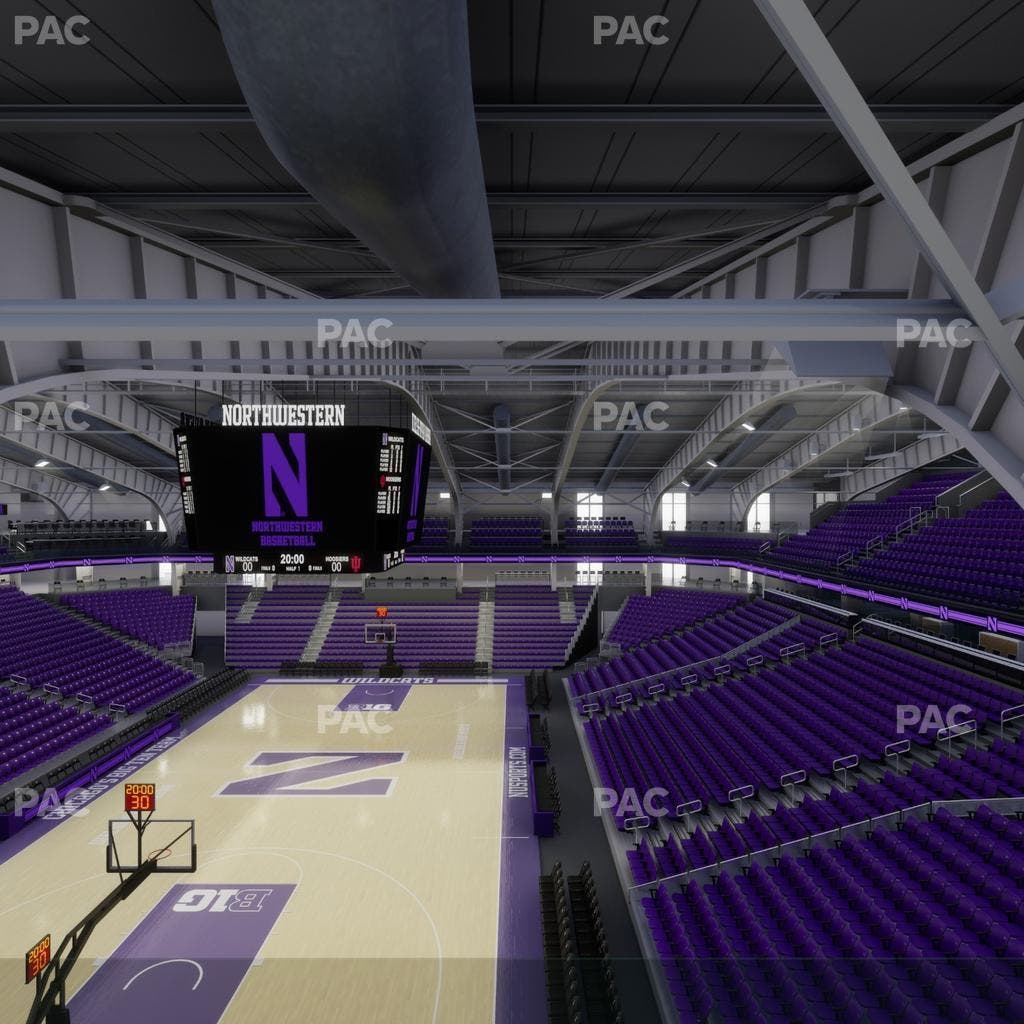 Welsh-Ryan Arena - Section 203 Seat View