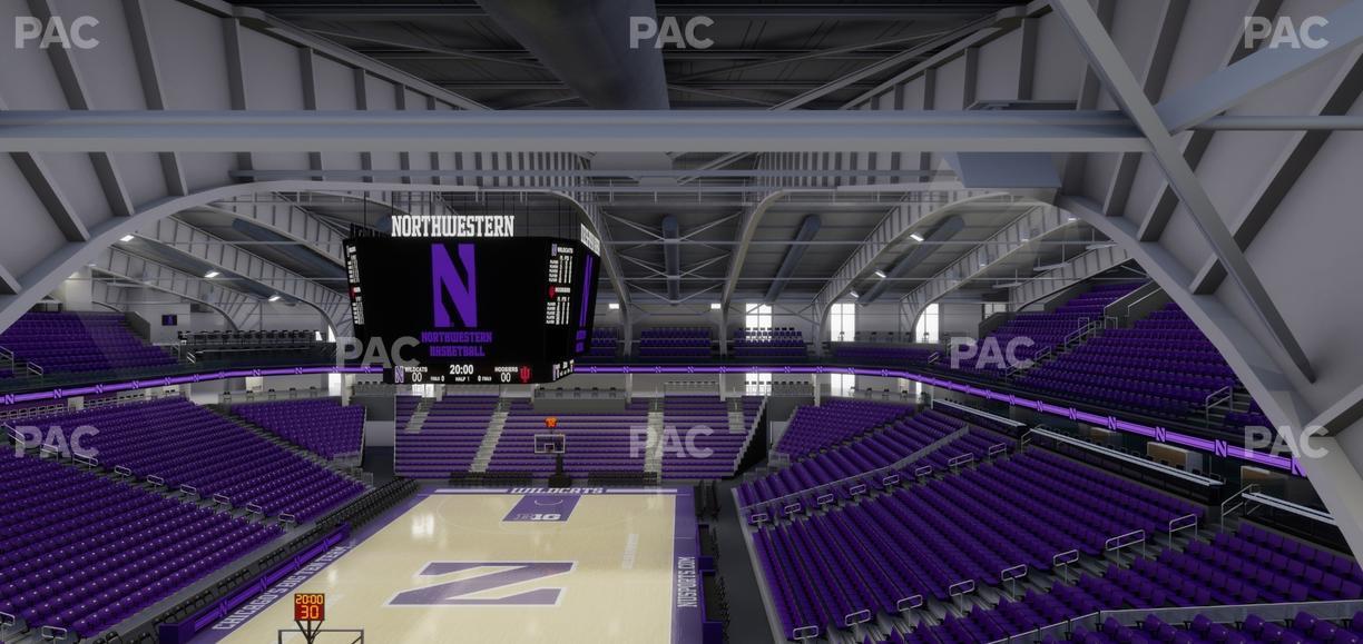 Welsh-Ryan Arena - Section 203 Seat View