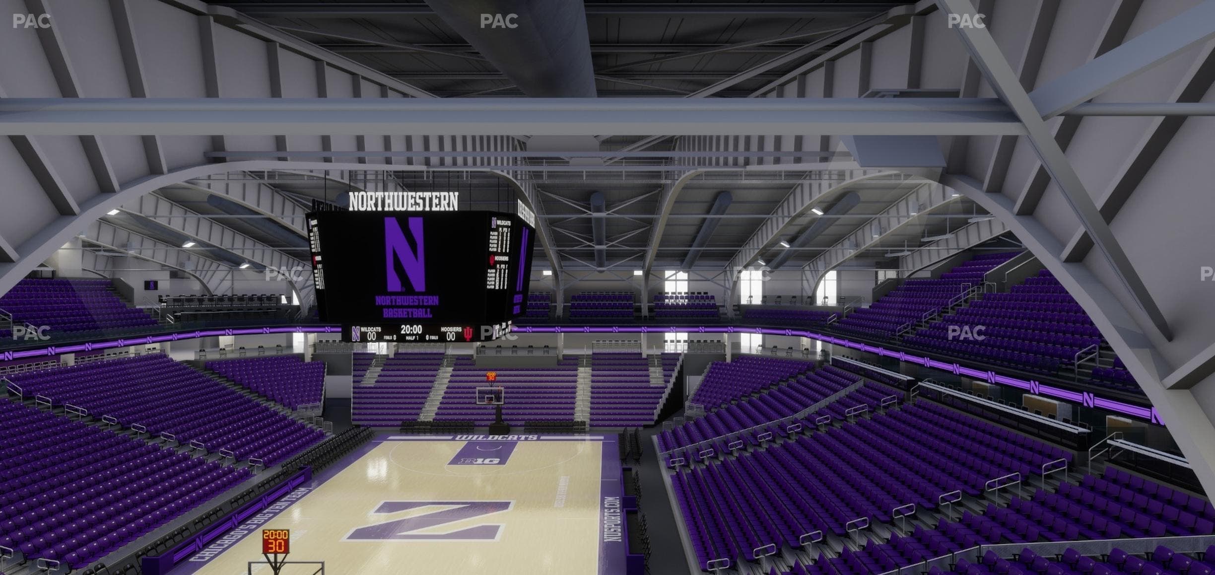 Welsh-Ryan Arena - Section 203 Seat View
