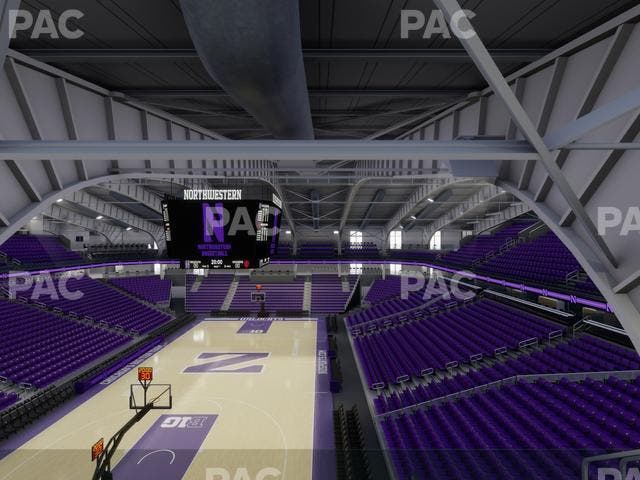Welsh-Ryan Arena - Section 203 Seat View