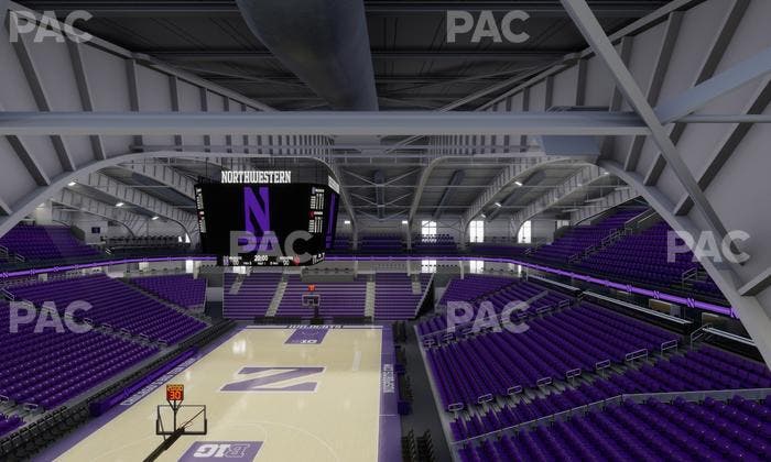 Welsh-Ryan Arena - Section 203 Seat View