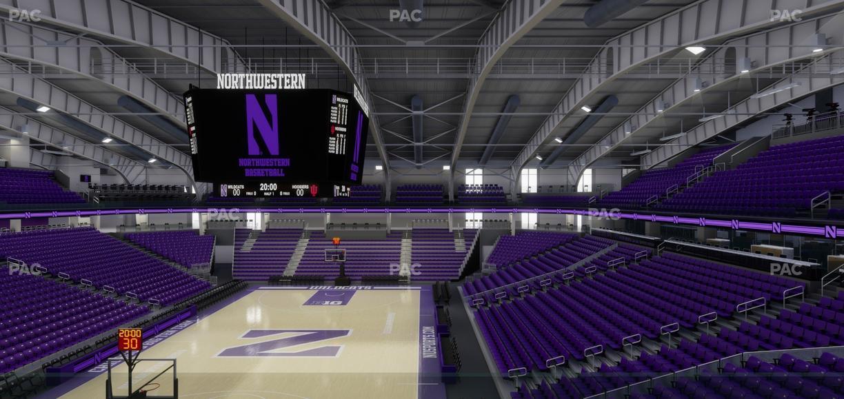 Welsh-Ryan Arena - Section 203 Seat View